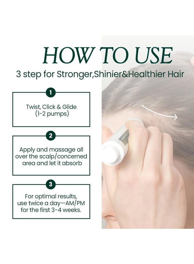 ViveLab Scalp&Hair Serum for Thinning Hair by Vivelab,15ml–Clinically Tested,Nourishing Formula with Biotin,peptide. Promotes Healthy Scalp&Fuller-Looking Hair - Image 4